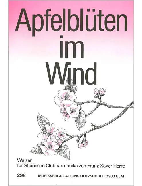 Apfelblüten im Wind